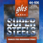 GHS el.basszushúr - SuperSteels, Medium, 44-106