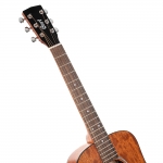 Cort akusztikus mini gitár, mahagóni, tokkal
