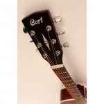 Cort akusztikus gitár elektronikával, mahagóni, matt natúr
