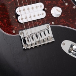 Cort elektromos gitár, Powersound HH hangszedővel, matt fekete