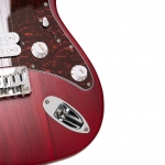 Cort elektromos gitár, Powersound HH hangszedővel, nyílt pórusú vörös