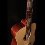 Cort mini akusztikus gitár Fishman elektronikával, natúr 
