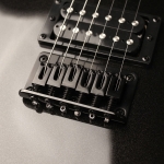 Cort elektromos gitár, fémes fekete