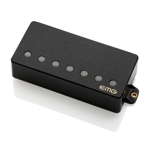 Humbucking gitár pickup, 7 húroshoz, fekete