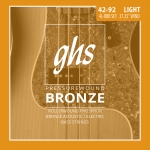 GHS el.basszushúr - Pressurewound, Short Scale, Light 42-92