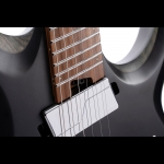 Cort elektromos gitár, multi-scale, tokkal, fekete szatén