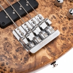 Cort elektromos basszusgitár deluxe félkemény tokkal, vintage natúr
