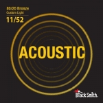 BlackSmith Acoustic Bronze, Custom Light 11-52 húr