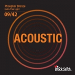 BlackSmith Acoustic Phosphor Bronze, Extra Thin Light 09-42 húr