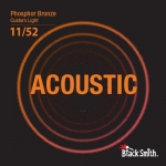 BlackSmith Acoustic Phosphor Bronze, Custom Light 11-52 húr