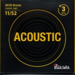 BlackSmith Acoustic Bronze, Custom Light 11-52 húr - 3 szett
