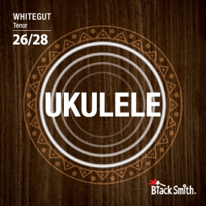 BlackSmith Ukulele Whitegut, Tenor 26-28 húr, fehér
