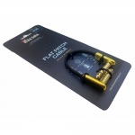 BlackSmith Gold Series lapos patch kábel, 10cm