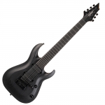 Cort elektromos gitár tokkal, Evertune, héthúros nyílt pórusú fekete - elérhető 2024 februárja után