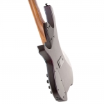 Cort elektromos basszusgitár, 5 húros, Bartolini hangszedők, fej nélküli, csillagpor zöld