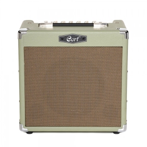 Cort gitárerősítő zengetővel, 15 Watt, pasztell zöld - ÁRVÁLTOZÁS