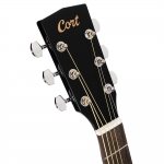 Cort akusztikus gitár, fekete