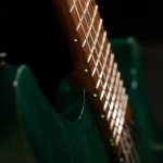 Cort elektromos gitár, fej nélküli multi-scale, matt türkiz