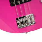 Cort elektromos basszusgitár, rövid menzúra, lila