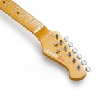 Donner elektromos gitár, ST forma, zöld