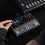 Valeton multi-effekt processzor pedál, fekete