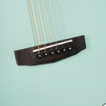 Cort akusztikus mini gitár, mentazöld, tokkal