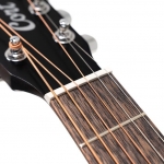 Cort akusztikus mini gitár, mentazöld, tokkal