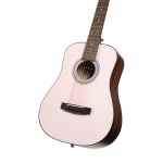 Cort akusztikus mini gitár, elefántcsont színű, tokkal - elérhető 2026 júliusa után