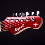 Magneto Starlux félüreges elektromos gitár, Candy Apple Red
