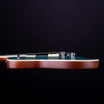 Magneto Velvet Deluxe elektromos gitár, kamrás test, Metallic Green Silk - BEVEZETŐ ÁR!