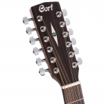 Cort akusztikus gitár, 12 húros, matt natúr