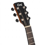 Cort akusztikus gitár elektronikával, matt natúr