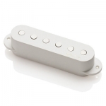 Single Coil gitár pickup, fehér